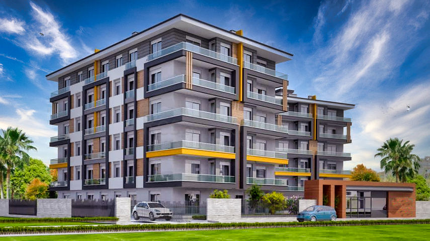 Новый проект в районе Кепез - Анталия 