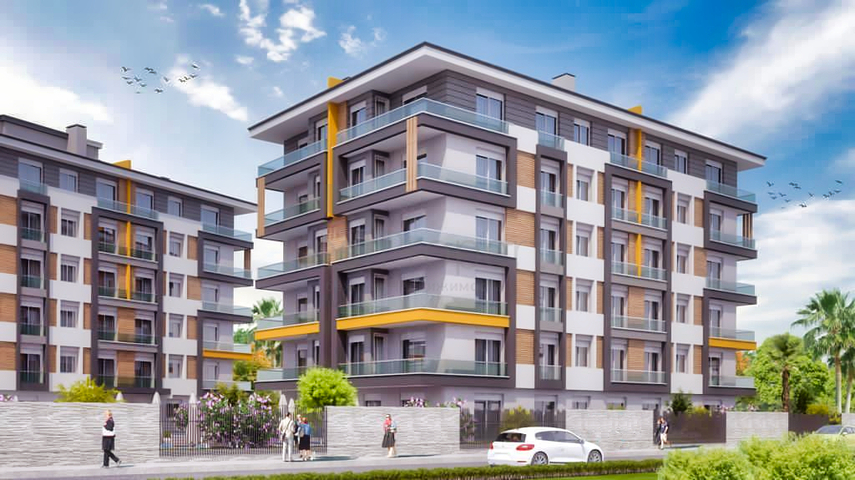 Новый проект в районе Кепез - Анталия 