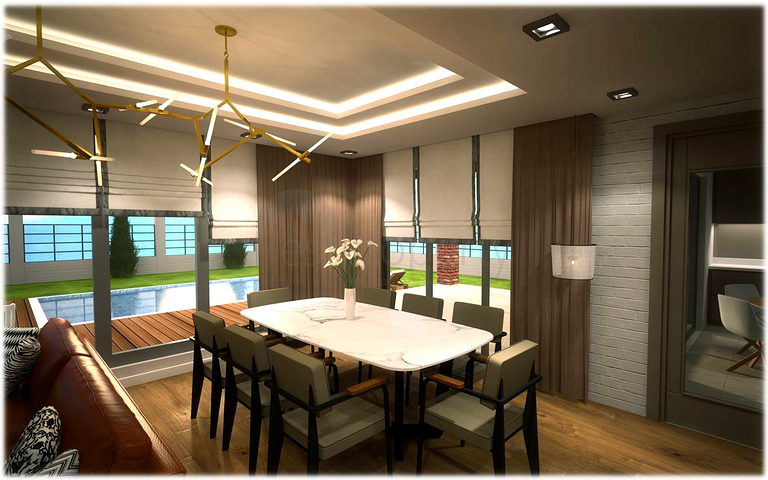 Комплекс Вилл планировки 4+1 в районе Дошемеалты - Анталия 