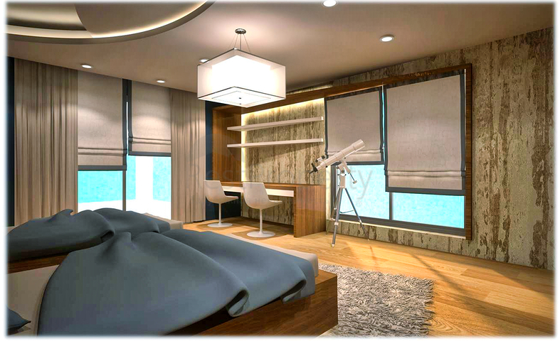 Комплекс Вилл планировки 4+1 в районе Дошемеалты - Анталия 