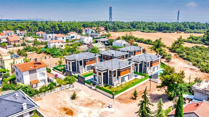 Комплекс Вилл планировки 4+1 в районе Дошемеалты - Анталия 