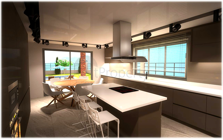 Комплекс Вилл планировки 4+1 в районе Дошемеалты - Анталия 