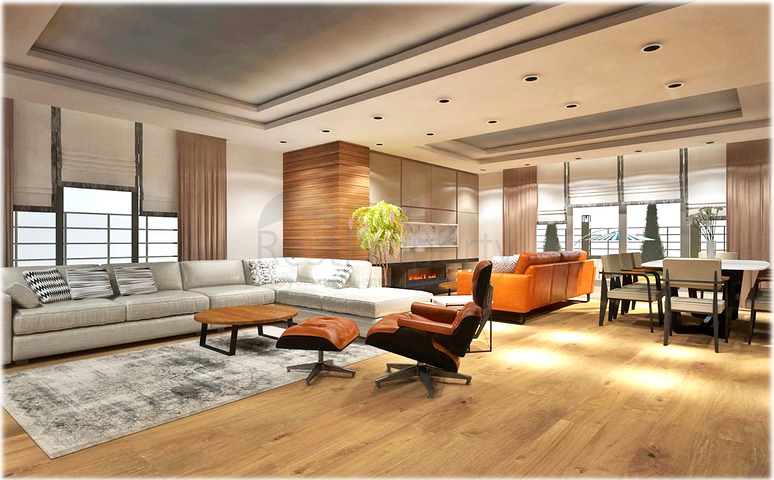 Комплекс Вилл планировки 4+1 в районе Дошемеалты - Анталия 