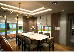 Комплекс Вилл планировки 4+1 в районе Дошемеалты - Анталия 