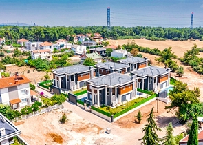 Комплекс Вилл планировки 4+1 в районе Дошемеалты - Анталия 