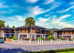 Комплекс Вилл планировки 4+1 в районе Дошемеалты - Анталия 