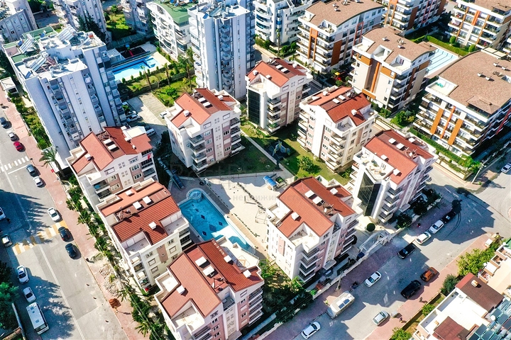 Квартира планировки 2+1 в микрорайоне Лиман - Анталия 