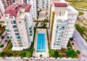 Квартира планировки 1+1 в микрорайоне Сарысу - Анталия 