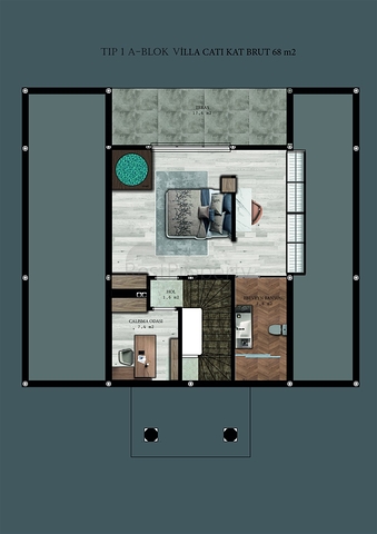 Вилла планировки 6+1 в районе Белек - Анталия 