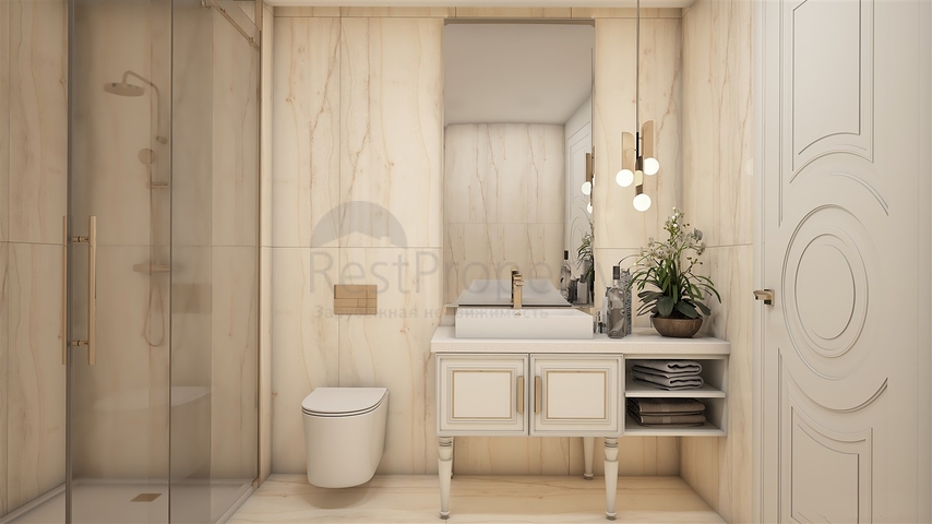 Вилла планировки 6+1 в районе Белек - Анталия 