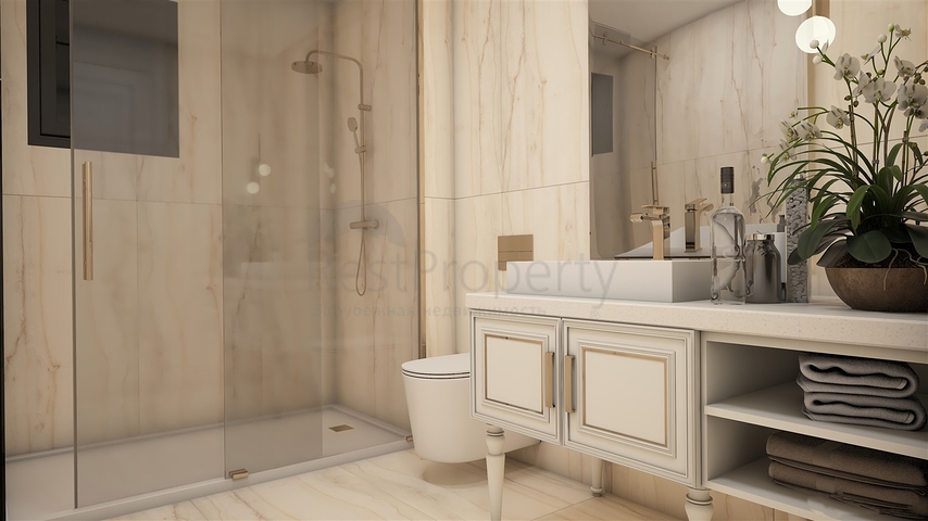 Вилла планировки 6+1 в районе Белек - Анталия 