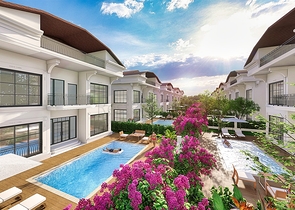 Вилла планировки 6+1 в районе Белек - Анталия 