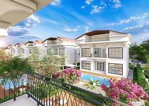 Вилла планировки 6+1 в районе Белек - Анталия 