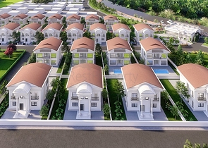 Вилла планировки 6+1 в районе Белек - Анталия 