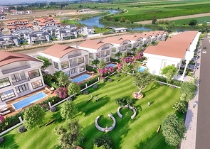 Вилла планировки 6+1 в районе Белек - Анталия 