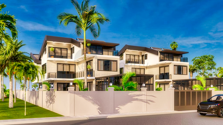 Виллы планировки 5+1 в районе Белек - Анталия 