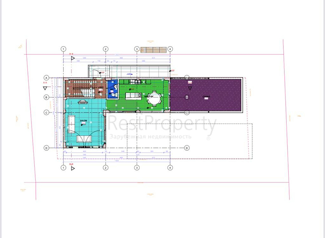Виллы планировки 5+1 в районе Белек - Анталия 