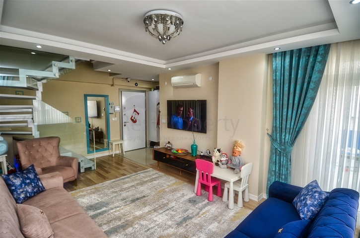 Просторная квартира планировки 2+1 в микрорайоне Лиман - Анталия 