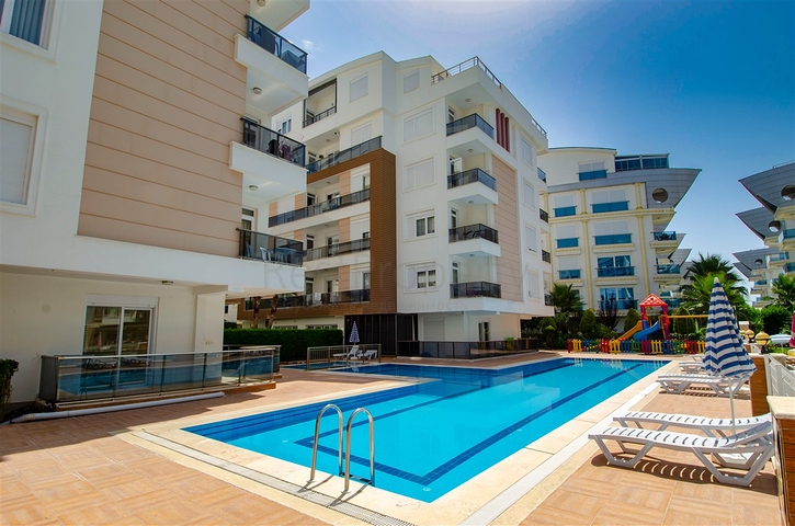 Просторная квартира планировки 2+1 в микрорайоне Лиман - Анталия 