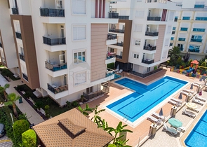 Просторная квартира планировки 2+1 в микрорайоне Лиман - Анталия 