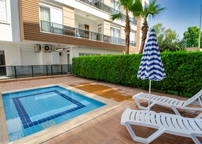 Просторная квартира планировки 2+1 в микрорайоне Лиман - Анталия 