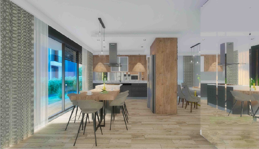 Виллы в комплексе планировки 5+1 в районе Лара - Анталия 