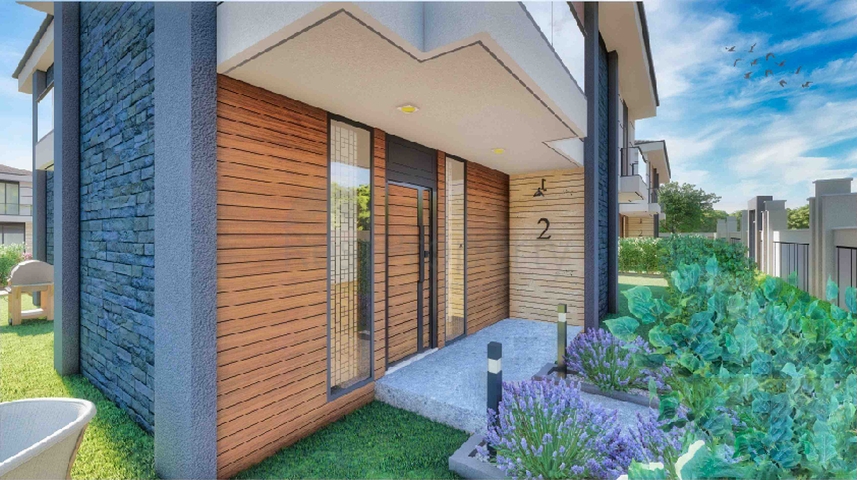 Виллы в комплексе планировки 5+1 в районе Лара - Анталия 