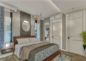 Виллы в комплексе планировки 5+1 в районе Лара - Анталия 