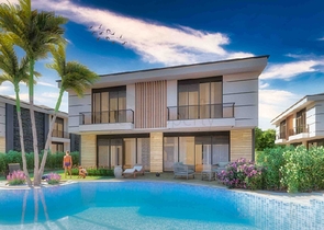 Виллы в комплексе планировки 5+1 в районе Лара - Анталия 