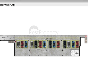 Виллы в комплексе планировки 5+1 в районе Лара - Анталия 