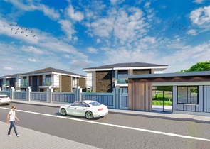 Виллы в комплексе планировки 5+1 в районе Лара - Анталия 