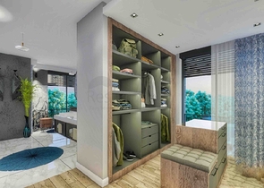 Виллы в комплексе планировки 5+1 в районе Лара - Анталия 