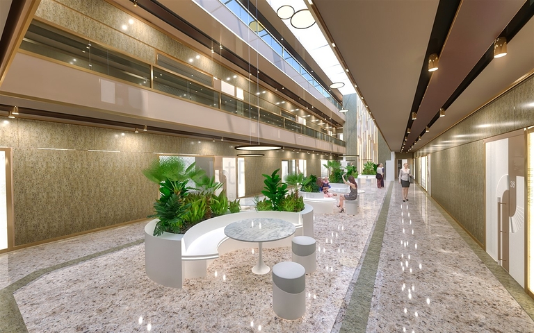 Комерческое помещение под офис в центре города Анталия 