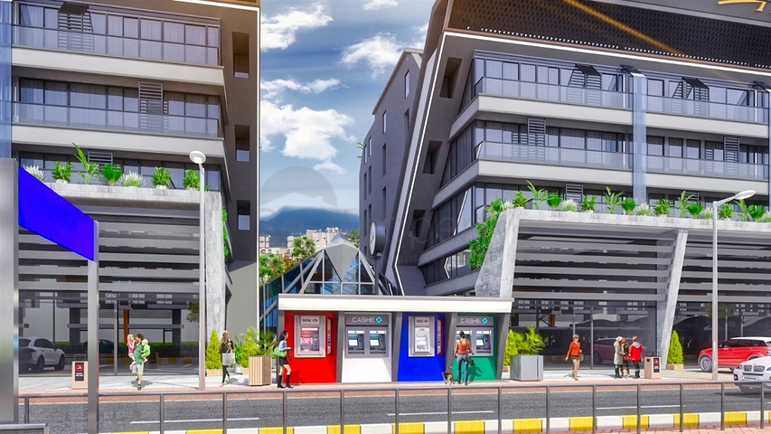 Комерческое помещение под офис в центре города Анталия 