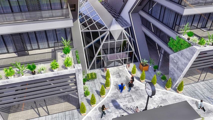 Комерческое помещение под офис в центре города Анталия 