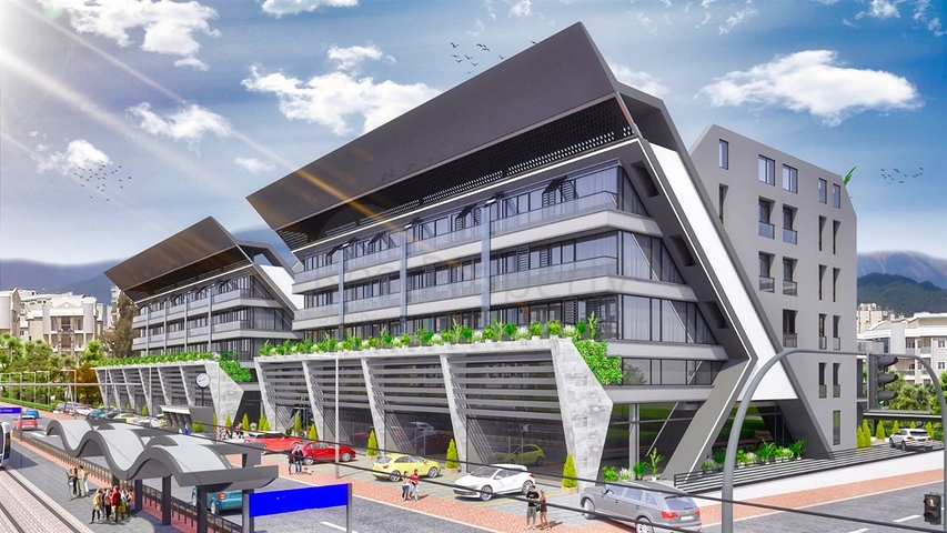 Комерческое помещение под офис в центре города Анталия 