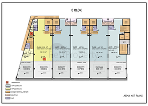 Комерческое помещение под офис в центре города Анталия 