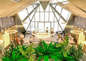 Комерческое помещение под офис в центре города Анталия 