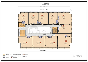 Комерческое помещение под офис в центре города Анталия 
