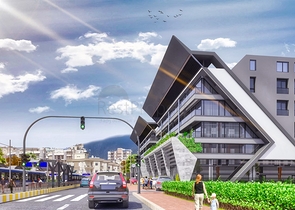 Комерческое помещение под офис в центре города Анталия 