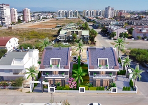 Вилла планировки 4+1 в микрорайоне Гузельоба - Анталия 