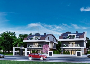 Вилла планировки 4+1 в микрорайоне Гузельоба - Анталия 