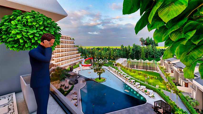 Инвестиционный проект в районе Алтынташ - Анталия 