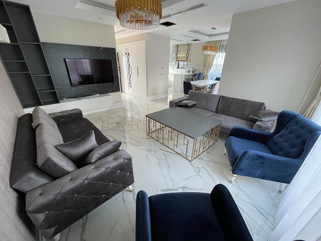 Трехэтажная вилла планировкой 4+1 в районе Белек - Анталия