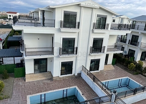 Трехэтажная вилла планировкой 4+1 в районе Белек - Анталия