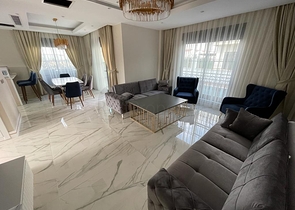 Трехэтажная вилла планировкой 4+1 в районе Белек - Анталия