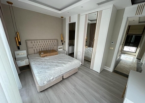 Трехэтажная вилла планировкой 4+1 в районе Белек - Анталия