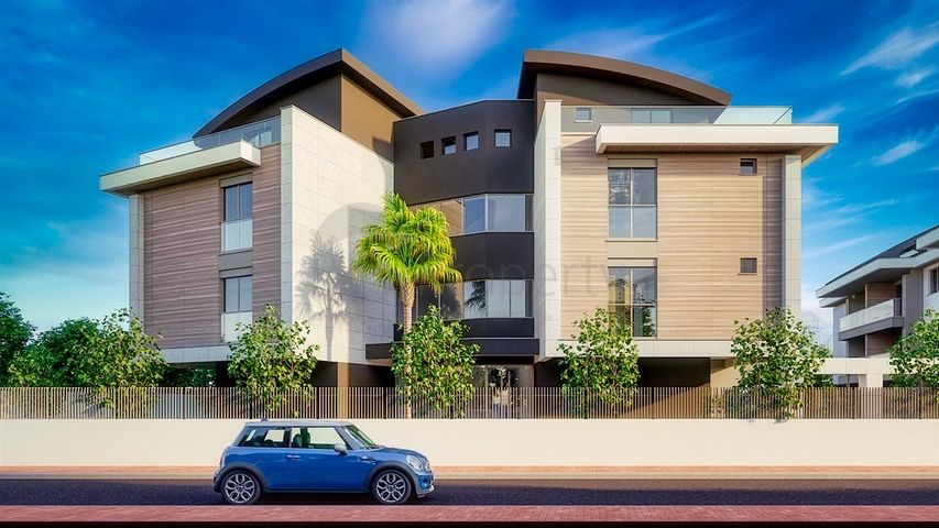 Квартиры планировки 1+1 , 2+1 и 3+1 в микрорайоне Эрменек - Анталия 