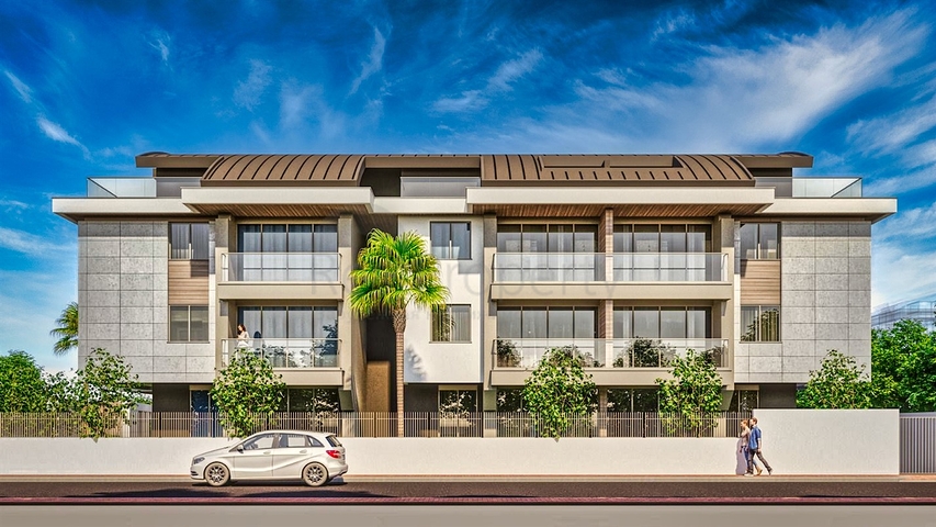 Квартиры планировки 1+1 , 2+1 и 3+1 в микрорайоне Эрменек - Анталия 