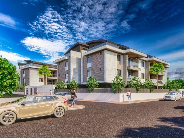 Квартиры планировки 1+1 , 2+1 и 3+1 в микрорайоне Эрменек - Анталия 